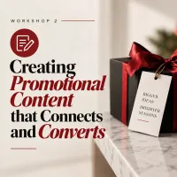 Oct 12th Workshop: Creating Promo Content that Connects & Converts – Image 1