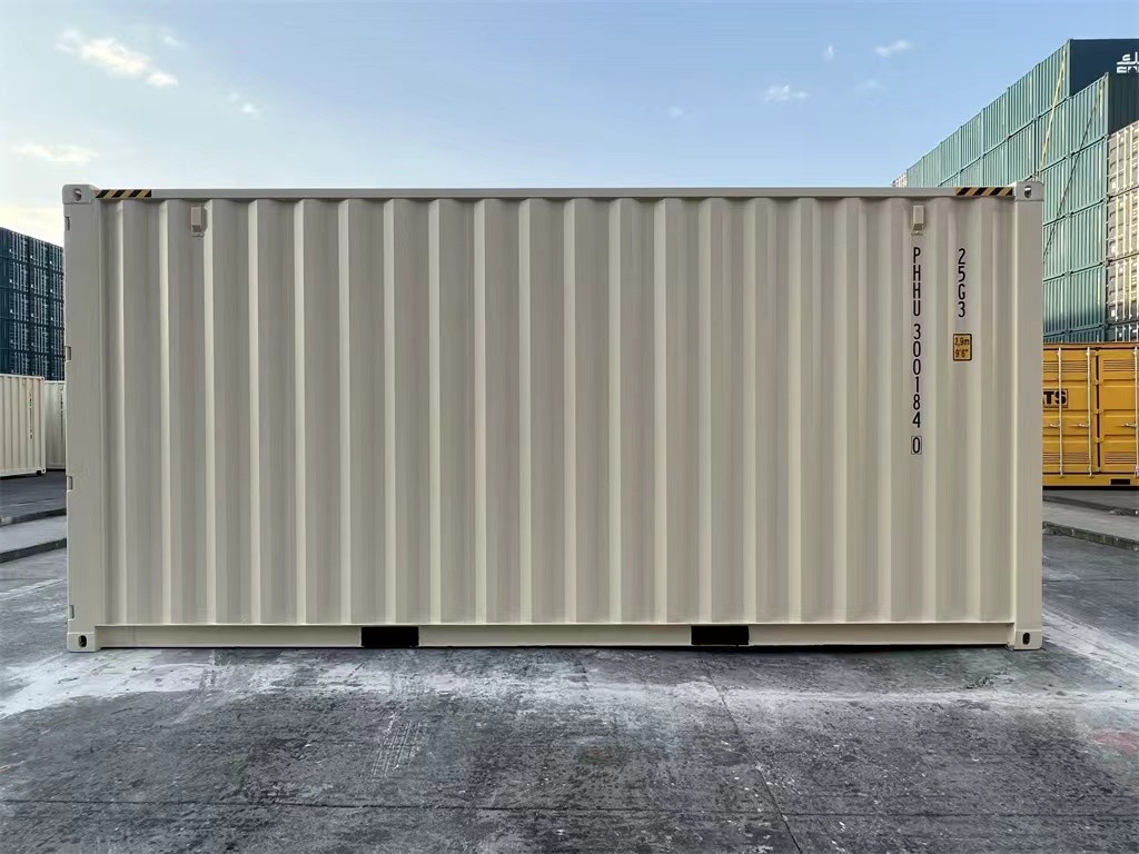 20 ft High Cube - Halifax – Beige | RAL 1015, Full Open Side
