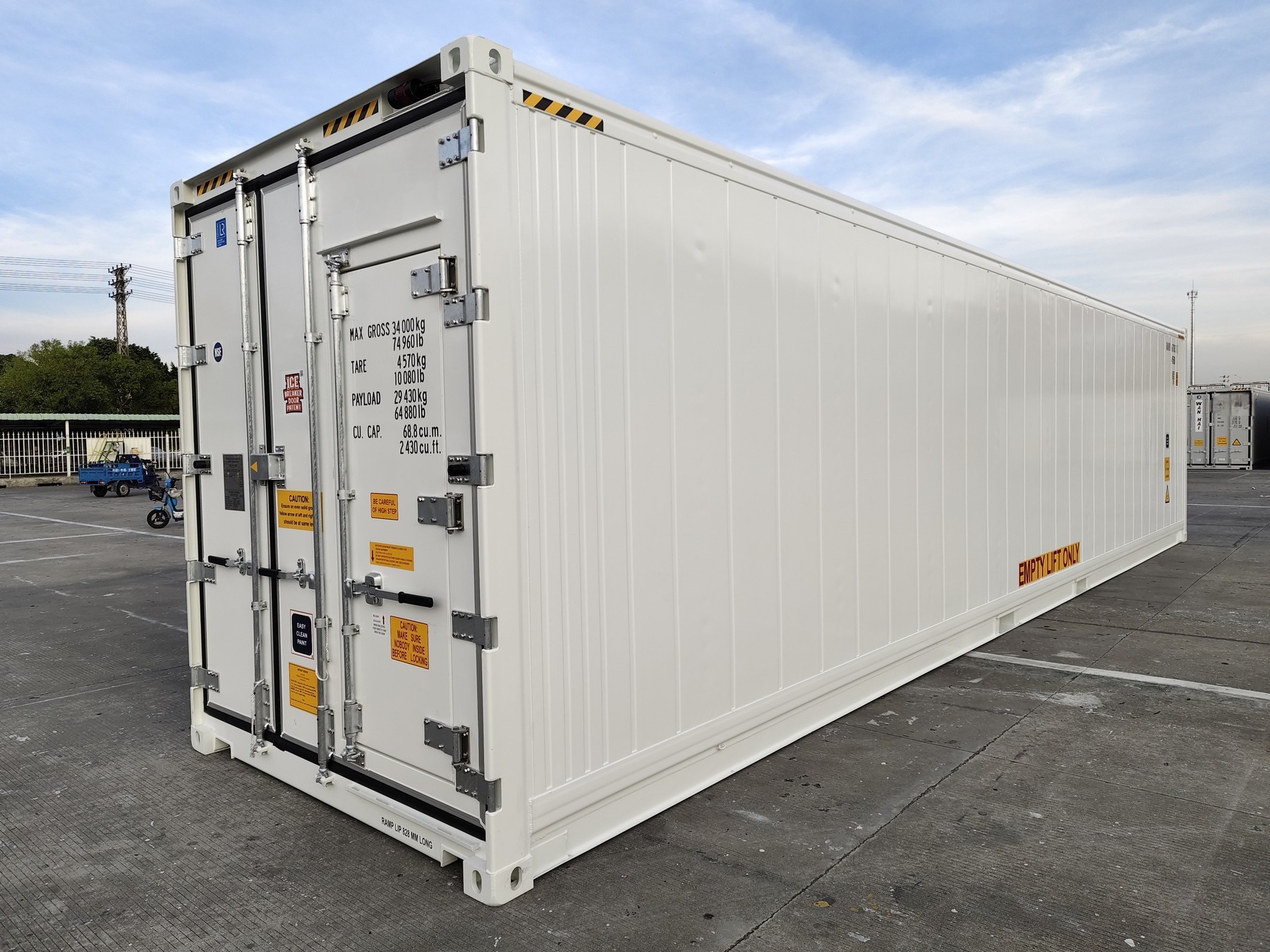 40 ft HC Reefer - Halifax – White