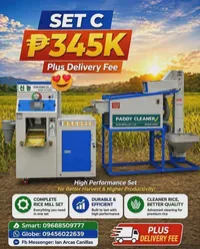 Shin Nong Rice Mill Machine - SET C – Image 2
