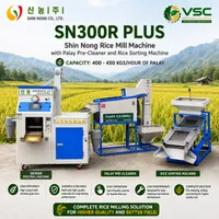 SHIN NONG RICE MILL MACHINES - SN300R PLUS  – Image 1