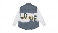Light Blue Mickey Mouse Patchwork Denim Jacket – Image 5