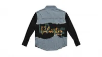 Black & Blue Mickey Mouse Patchwork Jacket – Image 5