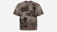 Brown Mickey Mouse Embroidered Tracksuit Set – Image 4