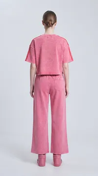 Pink Mickey Mouse Cartoon Tracksuit Set – Image 2