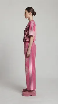Pink Mickey Mouse Graphic Tracksuit Set – Image 3