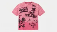 Pink Mickey Gradient Embroidery Wide Leg Set – Image 4