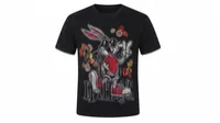 Black Bugs Bunny Crystal Graphic T-Shirt – Image 4