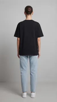 Black Bugs Bunny Graphic T-Shirt – Image 2