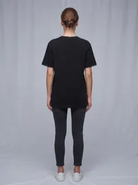 Black Mickey Fashion Crystal Graphic T-Shirt – Image 2