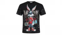 Black Bugs Bunny Skateboard Graphic T-Shirt – Image 4