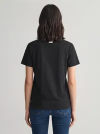 Black Donald Duck Urban Graphic T-Shirt – Image 2