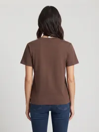 Brown Donald Duck Graphic Streetwear T-Shirt – Image 2
