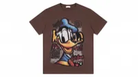 Brown Donald Duck Graphic Streetwear T-Shirt – Image 4