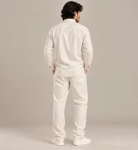 Ivory Linen Textured Button-Up Shirt & Pants – Image 2