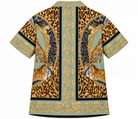 Mint Safari Baroque Animal Print Shirt & Shorts Set – Image 5