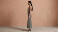 Ocean Stripe Knit Midi Dress – Image 3