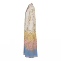 Gilded Flora Ombre Abaya – Image 4
