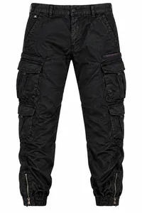 Black Utility Cargo Pants – Image 4