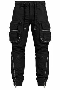 Black Tactical Cargo Pants – Image 4