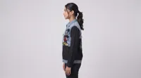 Black & Blue Mickey Mouse Patchwork Jacket – Image 3