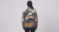 Blue Mickey Tuesday Graphic Denim Jacket – Image 2
