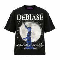 DeBiasé “There’s Magic In The City” Heavyweight T-Shirt – S, Noir