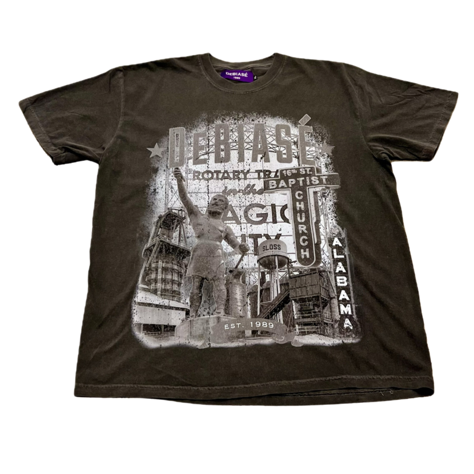 DeBiasé “City of Magic” T-Shirt – 2XL, Noir