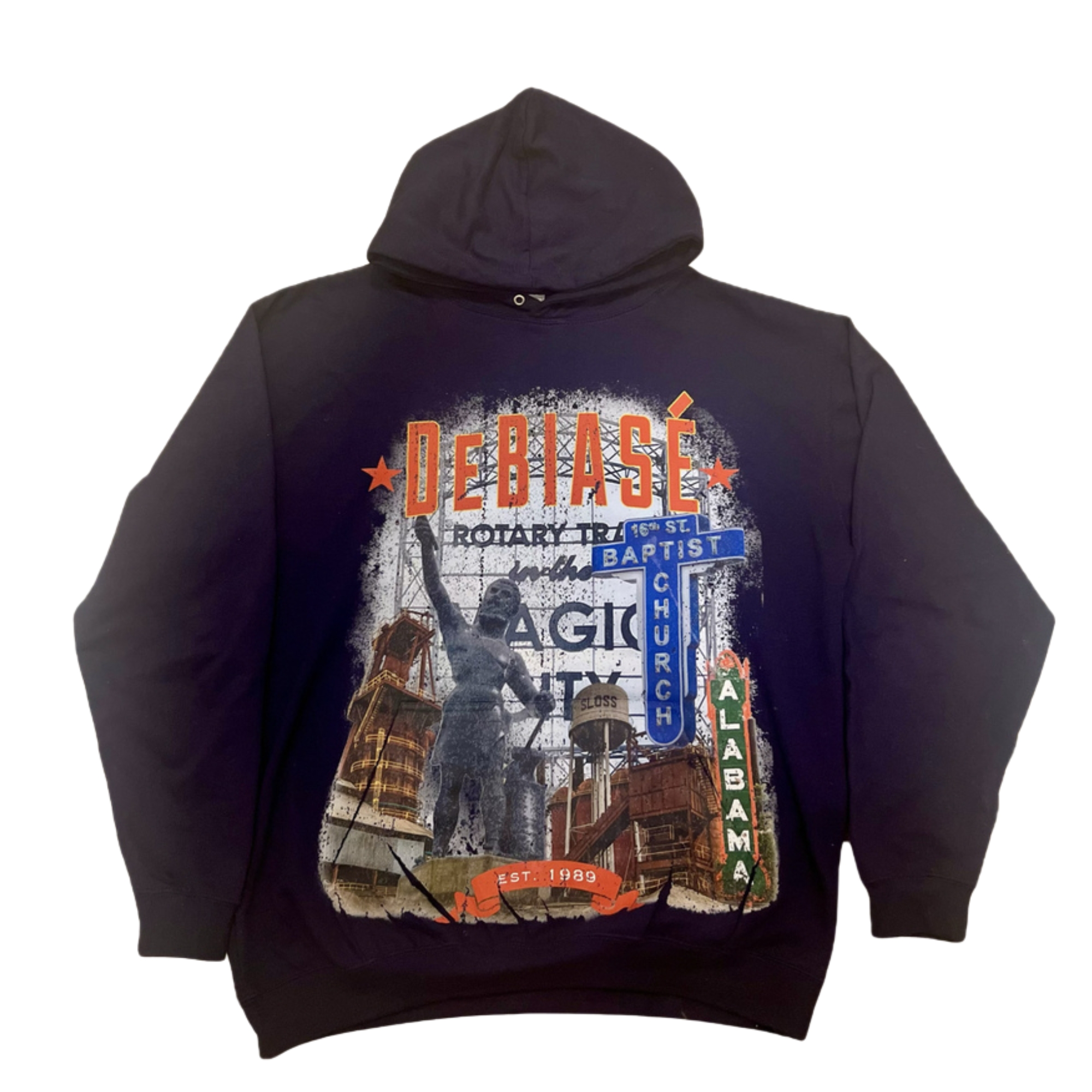 DeBiasé “City of Magic” Hoodie – 3XL, Navy