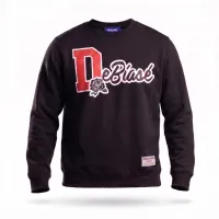 DeBiasé “Crew Love” Crewneck – XL, Noir