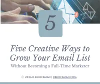 5 Creative Ways to Grow Your Email List (Without Becoming a Full‑Time Marketer) – Image 1