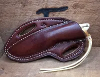 7 Inch Cowboy Hunter - Nitro V - Turquoise Recon Stone Inlay - Warthog Tusk Scales – Image 3