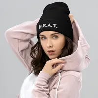 B.R.A.T. Cuffed Beanie – Image 2