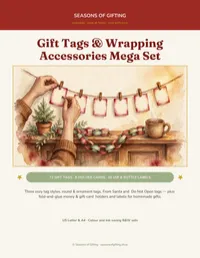 Gift Tags & Wrapping Accessories Mega Set – Image 1