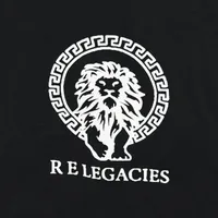 T-Shirt Hombre · Negro con Logo Blanco – Image 3