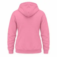 Hoodie Mujer · Rosado con Logo Blanco (Pecho) – Image 2