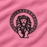 Hoodie Mujer · Rosado con Logo Negro (Central) – Image 3