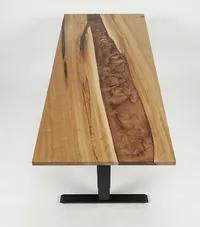 Bureau | Bronze Deep| Chêne Blanc | Époxy 26x60 – Image 2