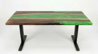 Bureau | Apple Green | Noyer | Époxy 26x60 – Image 3