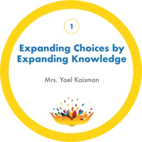  Expanding Choices by Expanding Knowledge with Mrs. Yael Kaisman – Image 1