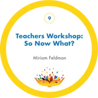 Teachers Workshop: So Now What? with Rebbetzin Miriam Feldman – Image 1