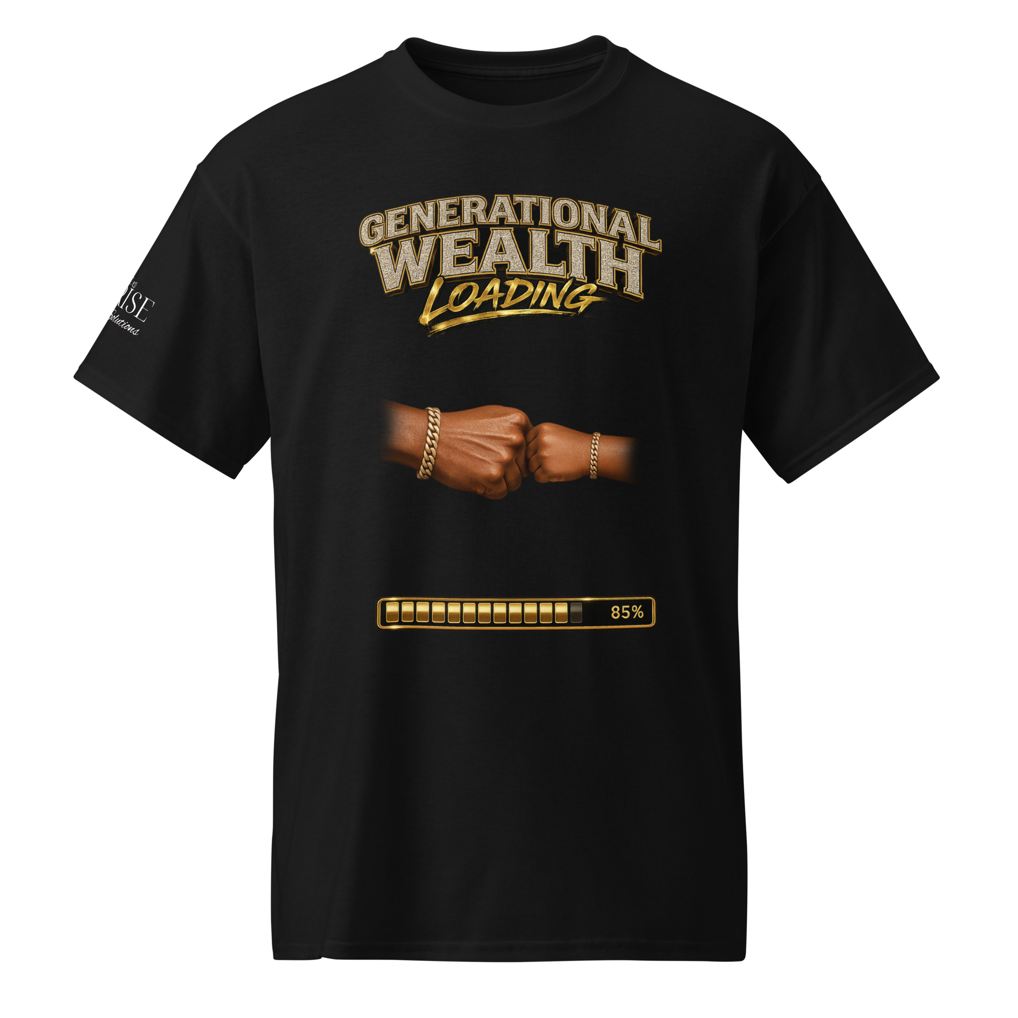 Generational Wealth Men's DryBlend® T-Shirt – Image 3