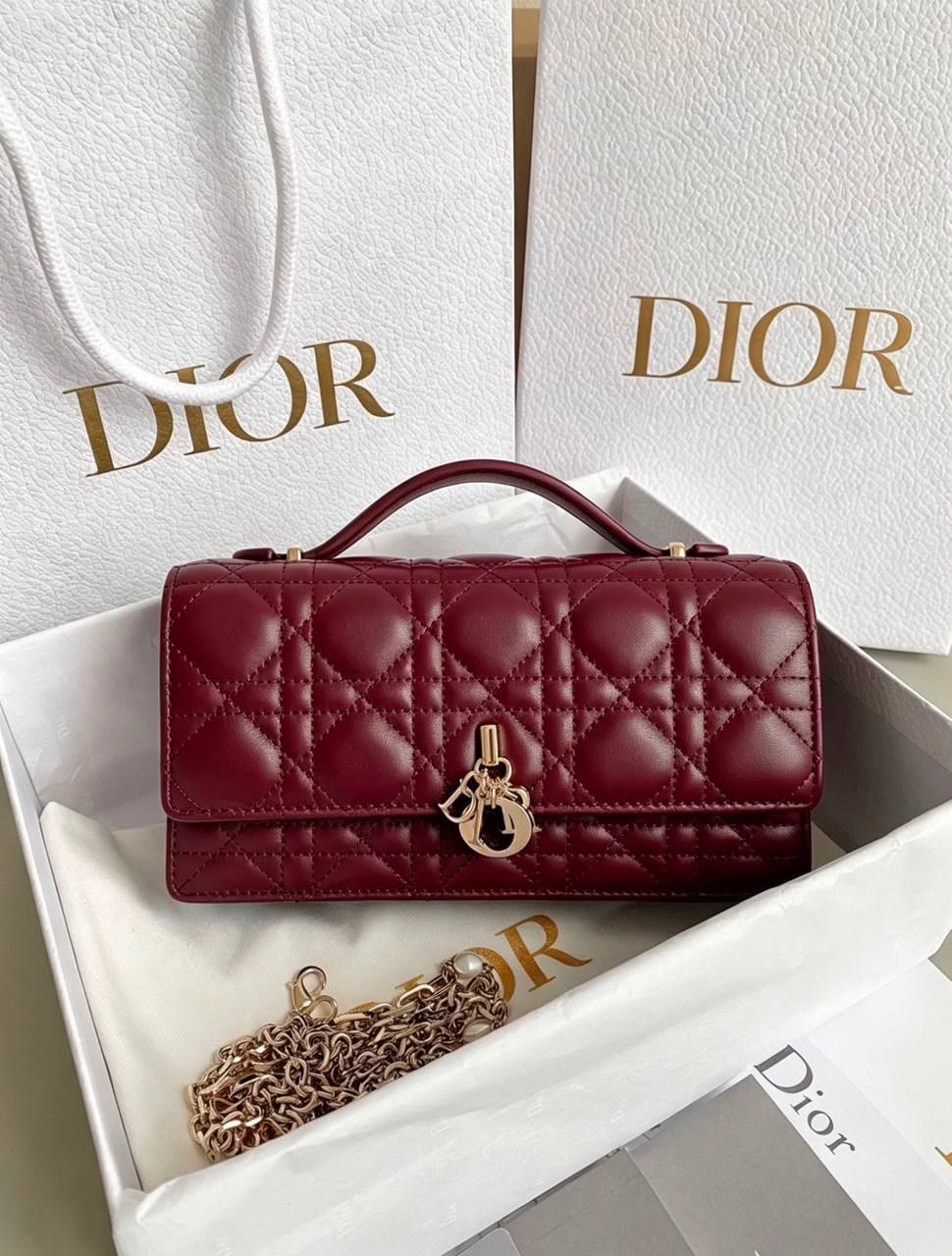 Chic "Lady Dior Elongated" Quilted Chain Crossbody Bag – Available in All Colors | D-E19 – Image 11