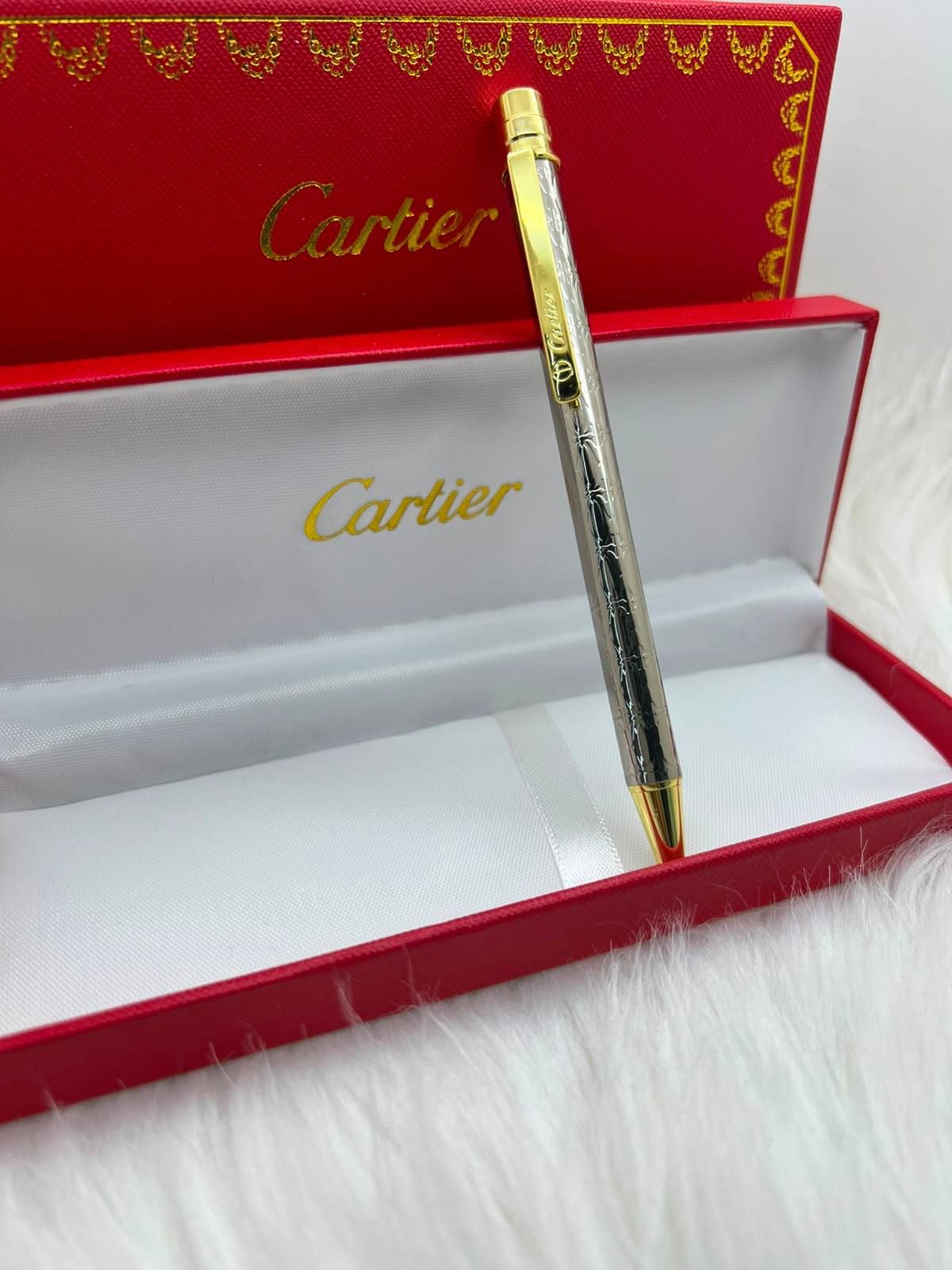Cartier-Inspired Premium Engraved Luxury Pen Collection (Master Copy) | D-E57 – Image 9