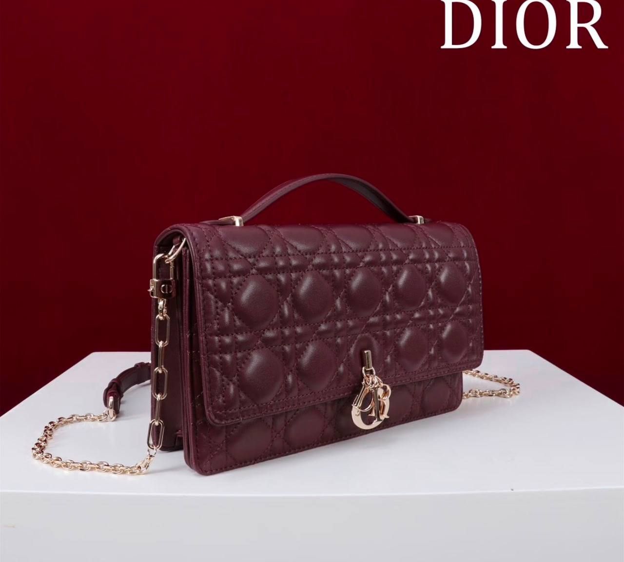Chic "Lady Dior Elongated" Quilted Chain Crossbody Bag – Available in All Colors | D-E19 – Image 7
