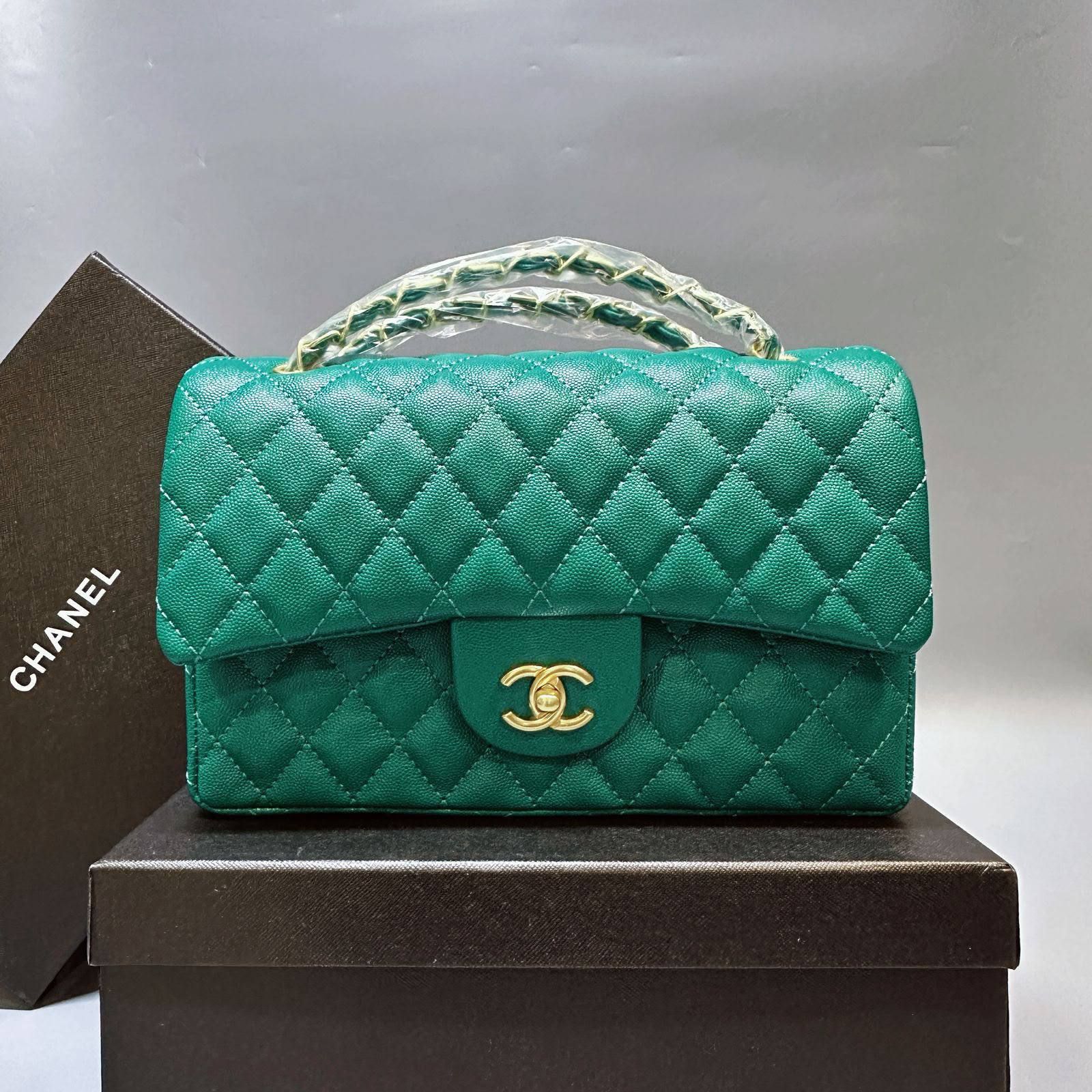 Luxury Chanel Classic Flap Bag in Premium Caviar Leather - Top High Master Edition | D-E16 – Image 12