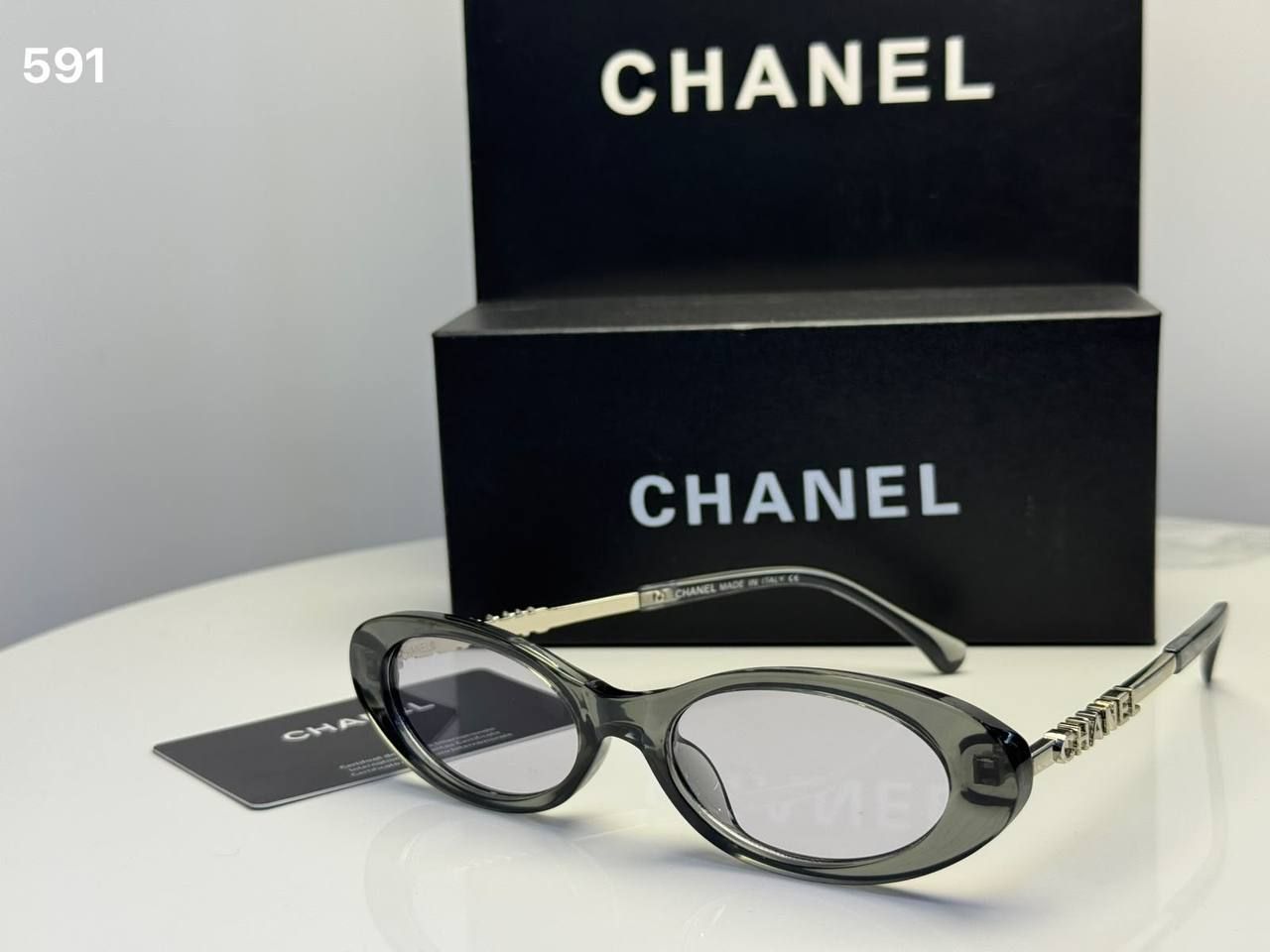 Chanel Sunglasses (Copy One) – Premium UV Protection & Iconic Designer Style in the UAE | D-E45 – Image 18