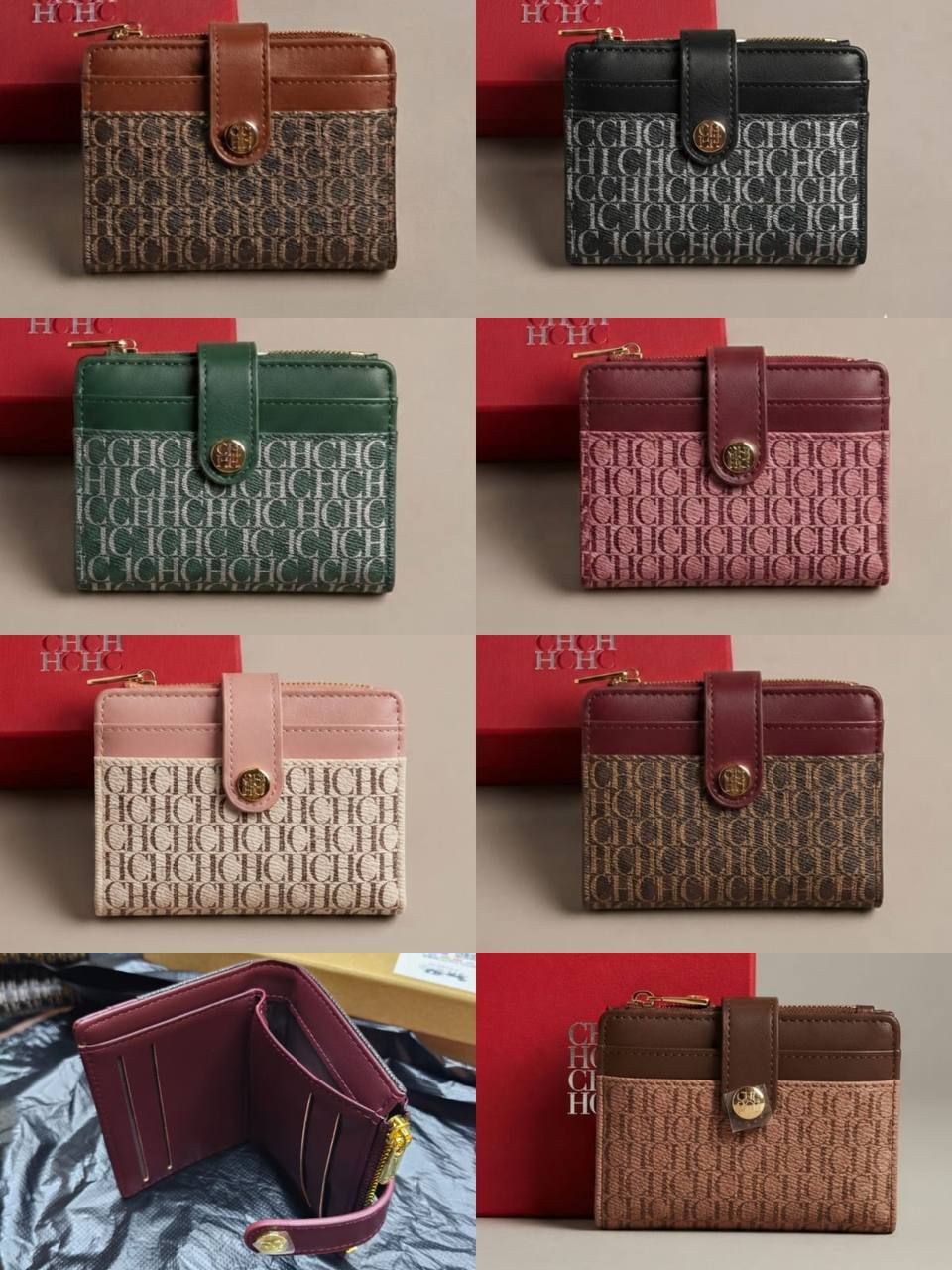 CH Women's Wallet (Copy One) – Elegant Design & Smart Storage for Daily Luxury in the UAE | D-E43 – Image 9