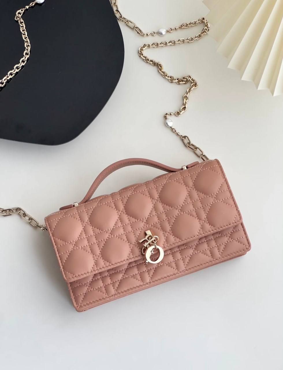 Chic "Lady Dior Elongated" Quilted Chain Crossbody Bag – Available in All Colors | D-E19 – Image 10
