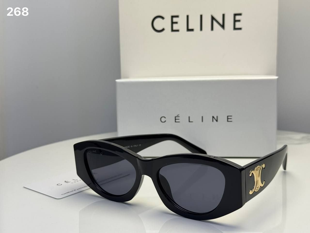 Celine Sunglasses (Copy One) – Premium UV Protection & Iconic Designer Style in the UAE | D-E45 – Image 8